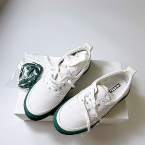 CELINE tweed trainers